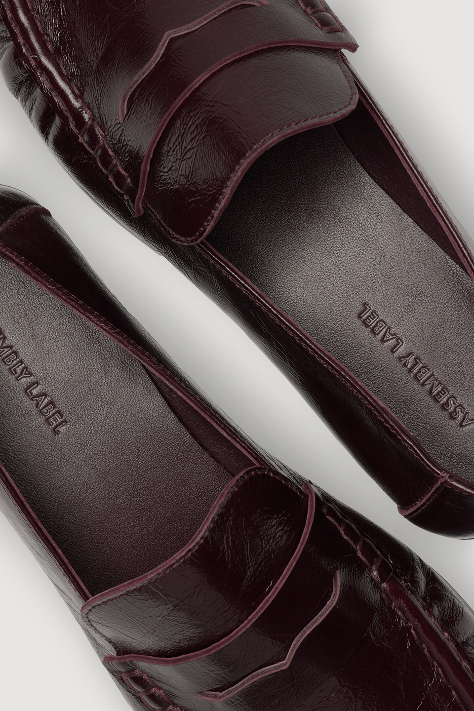 Assembly Label | Avenue Leather Loafer - Wine