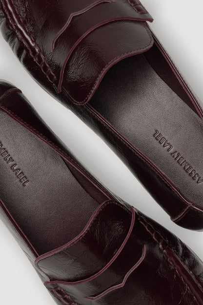 Assembly Label | Avenue Leather Loafer - Wine