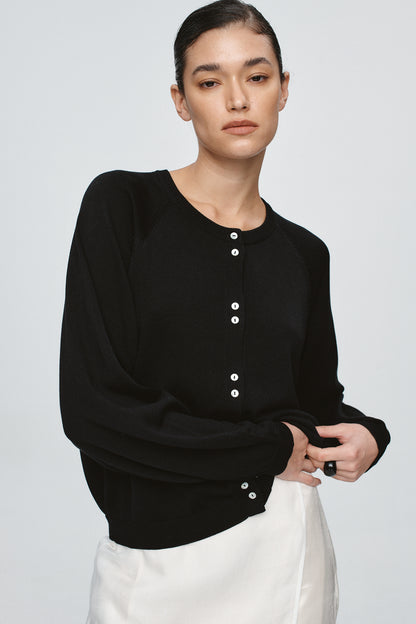 Marle | New Babette Cardigan - Black