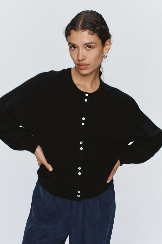 Marle | Babette Cardigan - Black