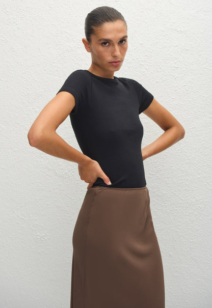 Matteau | Baby Tee - Black
