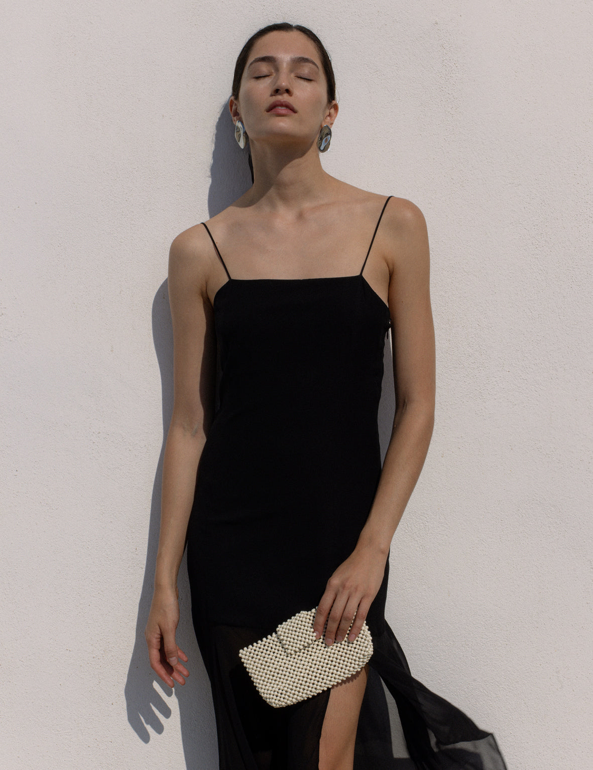 La Tribe | Beaded Clutch - Bone