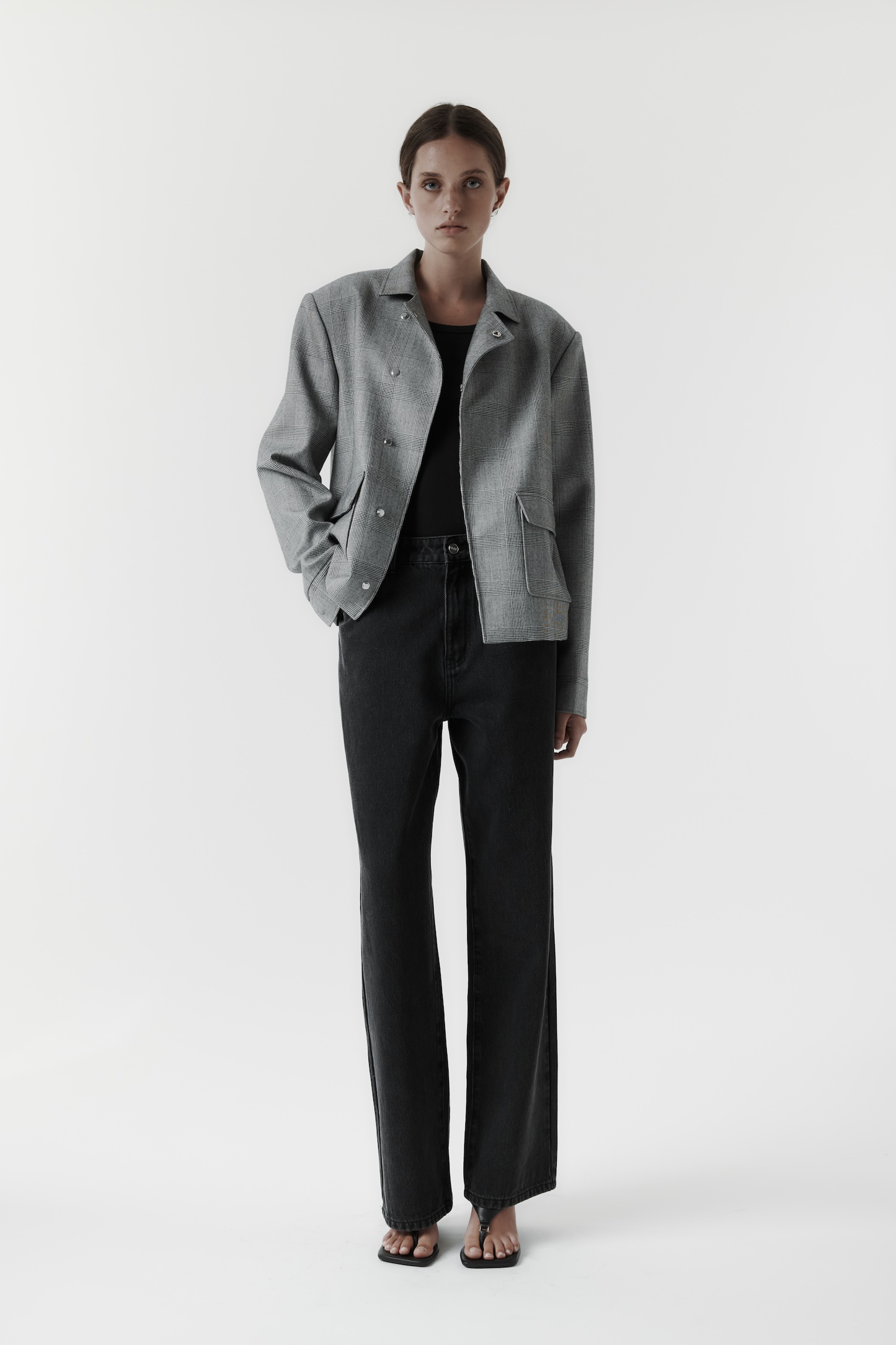 Rebe | Bianca Jacket - Houndstooth