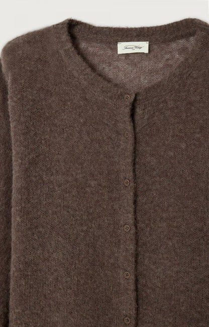 American Vintage | Bodyrow Cardigan - Hedgehog Melange