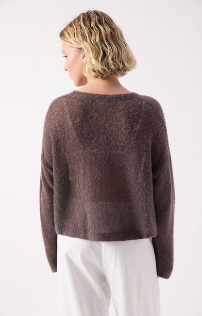 American Vintage | Bodyrow Cardigan - Hedgehog Melange