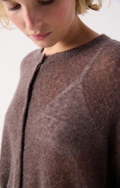 American Vintage | Bodyrow Cardigan - Hedgehog Melange