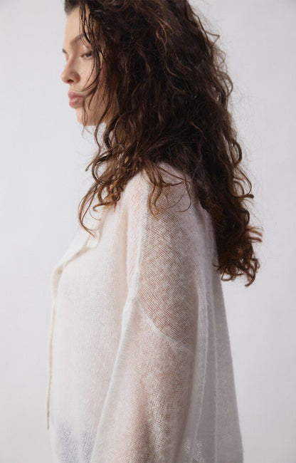 American Vintage | Bodyrow Cardigan - Polar Melange