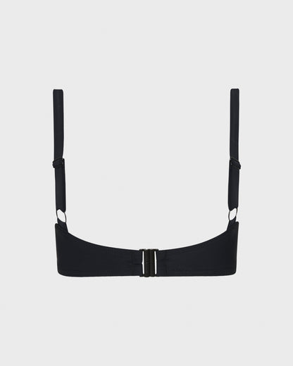 Bondi Born | Anja Bikini Top - Black
