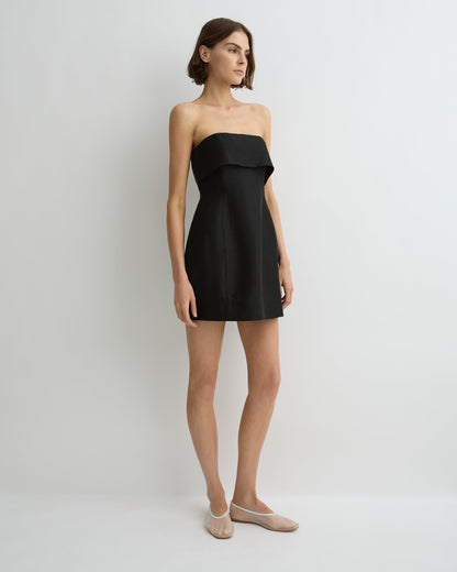Bondi Born | Bormio Bandeau Mini Dress - Black