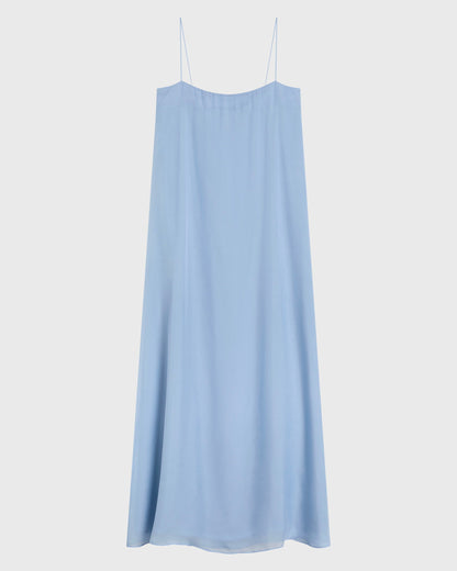 Bondi Born | Capri Silk Chiffon Cami Dress - Sky