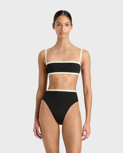 Bondi Born | Hartley Bikini Bottom - Black