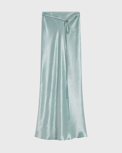 Bondi Born | Kobe Bias Maxi Skirt - Mist