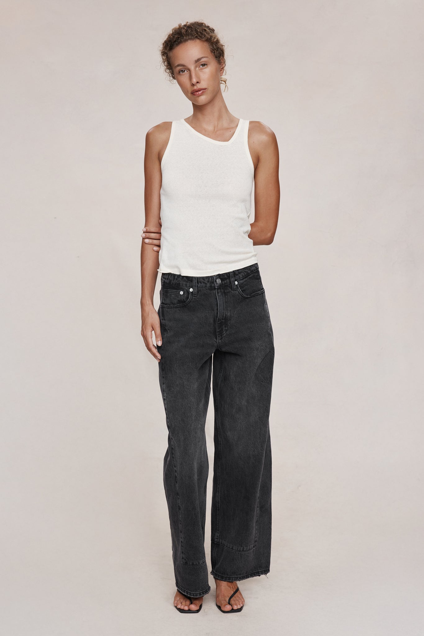 Marle | Border Jean - Faded Black