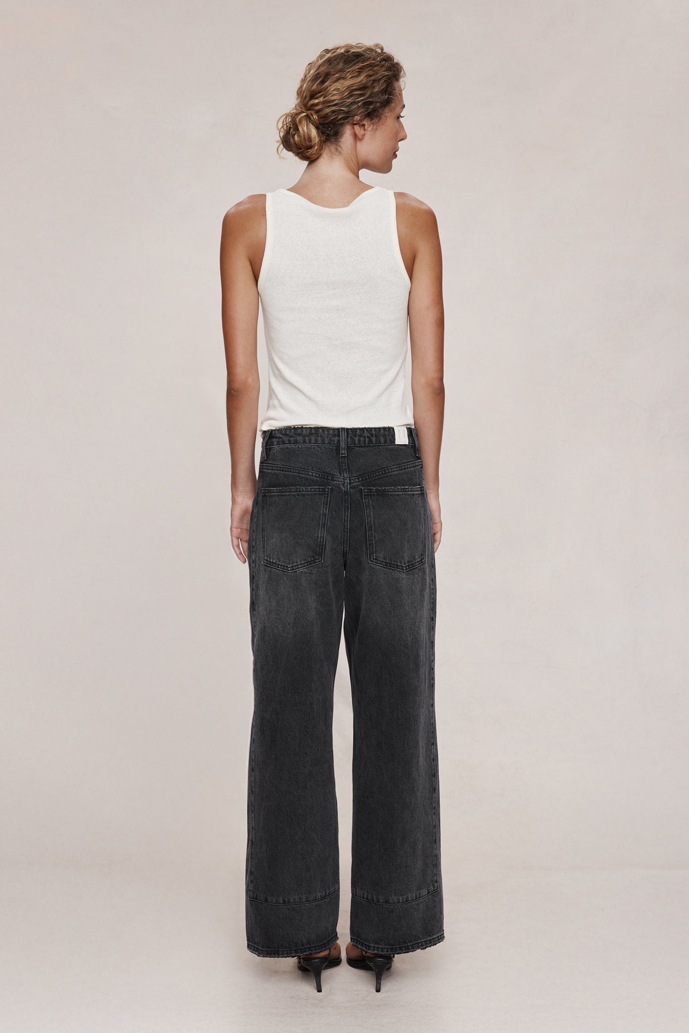 Marle | Border Jean - Faded Black