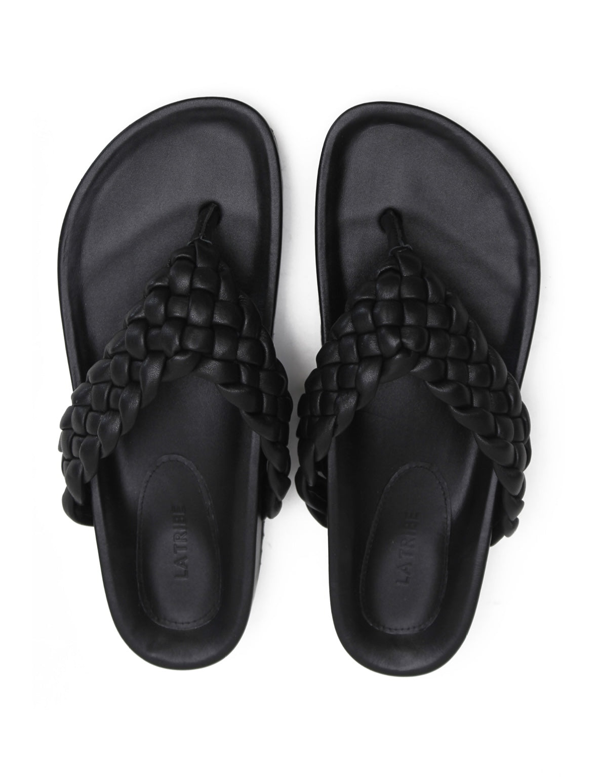 La Tribe | Braided Thong - Black