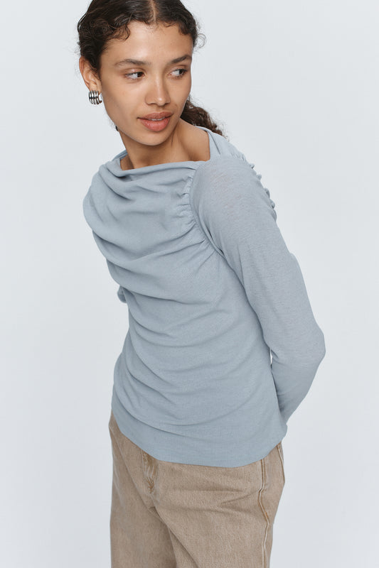 Marle | Bryn Top - Duck Egg