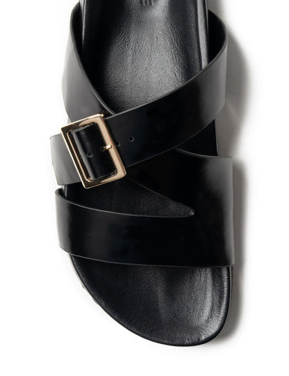 La Tribe | Buckle Strap Slide - Black