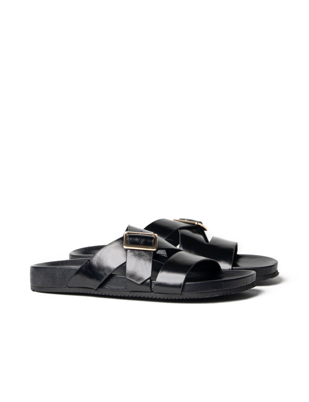La Tribe | Buckle Strap Slide - Black