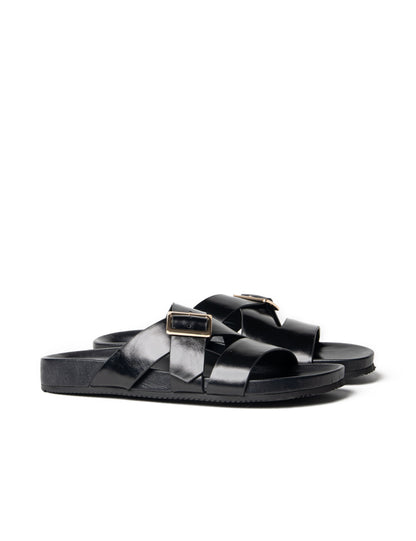 La Tribe | Buckle Strap Slide - Black