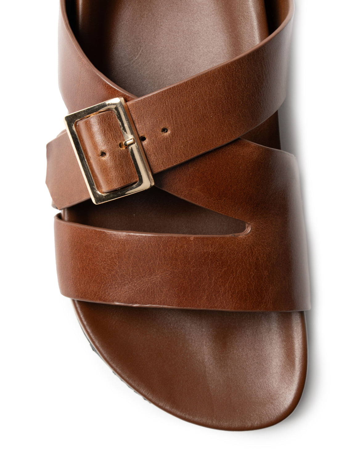 La Tribe | Buckle Strap Slide - Cognac