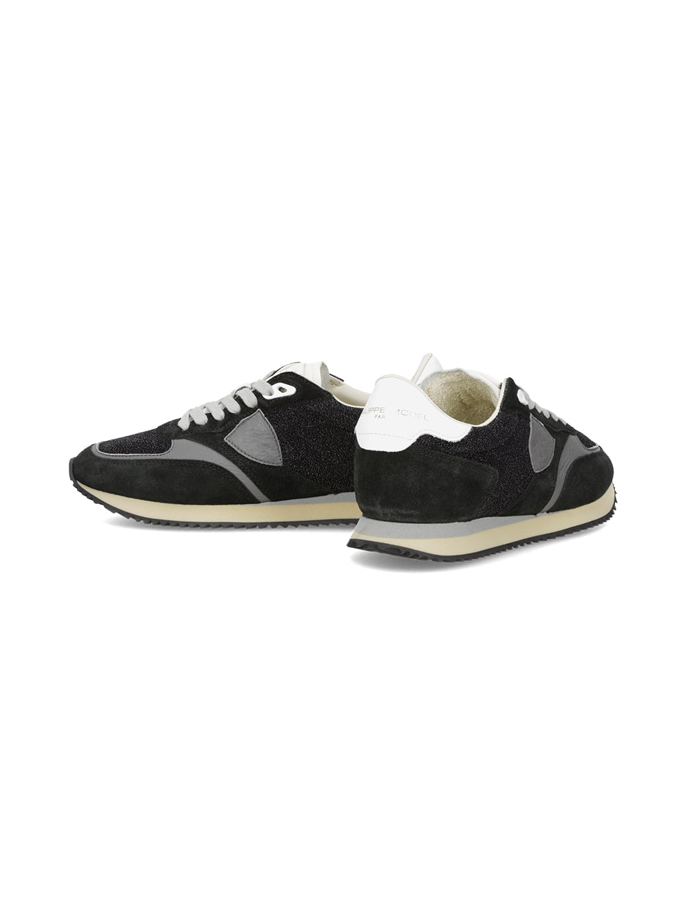 Philippe Model | Blville Low - Glitter Resau Noir