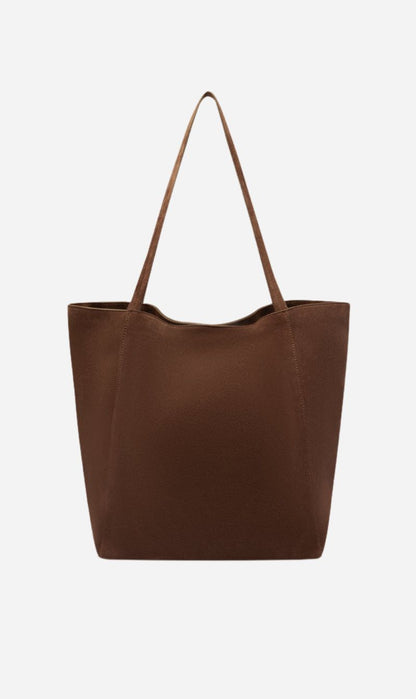 Assembly Label | Paige Suede Tote Bag - Amaro