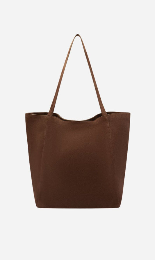 Assembly Label | Paige Suede Tote Bag - Amaro