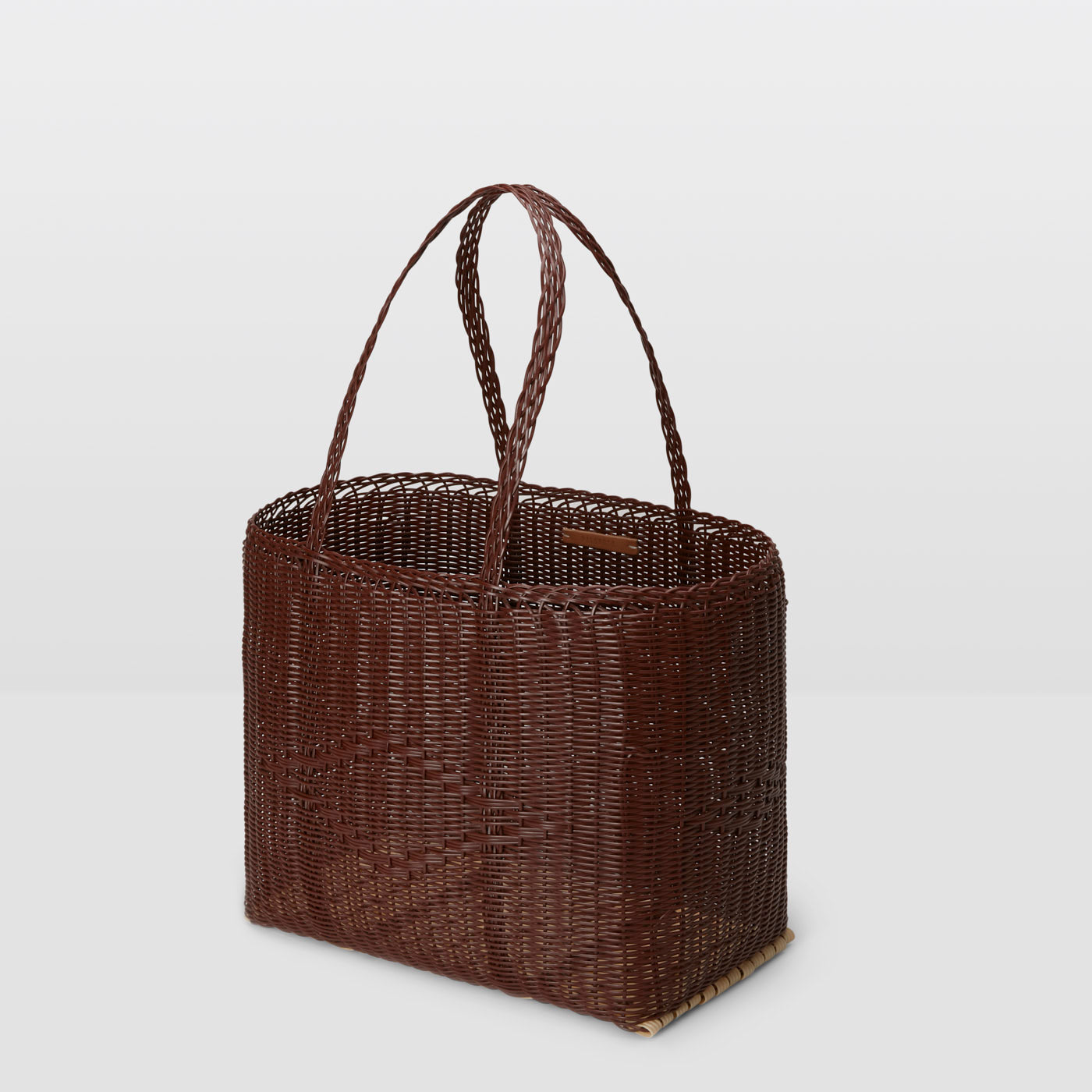 Palorosa | Medium Tote Basket - Chocolate