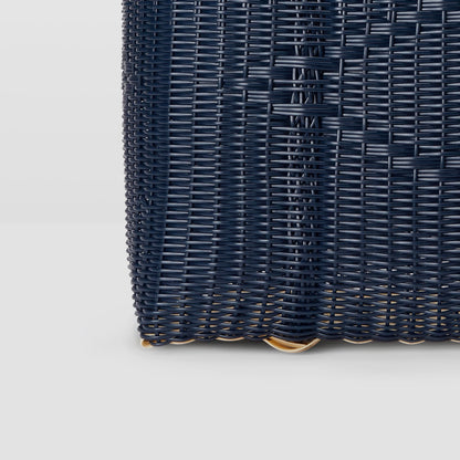 Palorosa | Medium Tote Basket - Midnight Blue