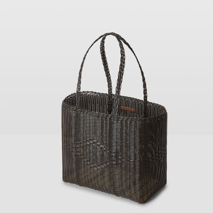 Palorosa | Medium Tote Basket - Midnight Brown