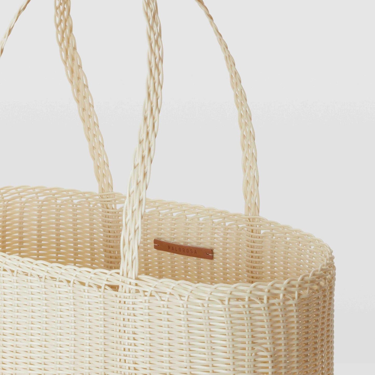 Palorosa | Medium Tote Basket - Vanilla