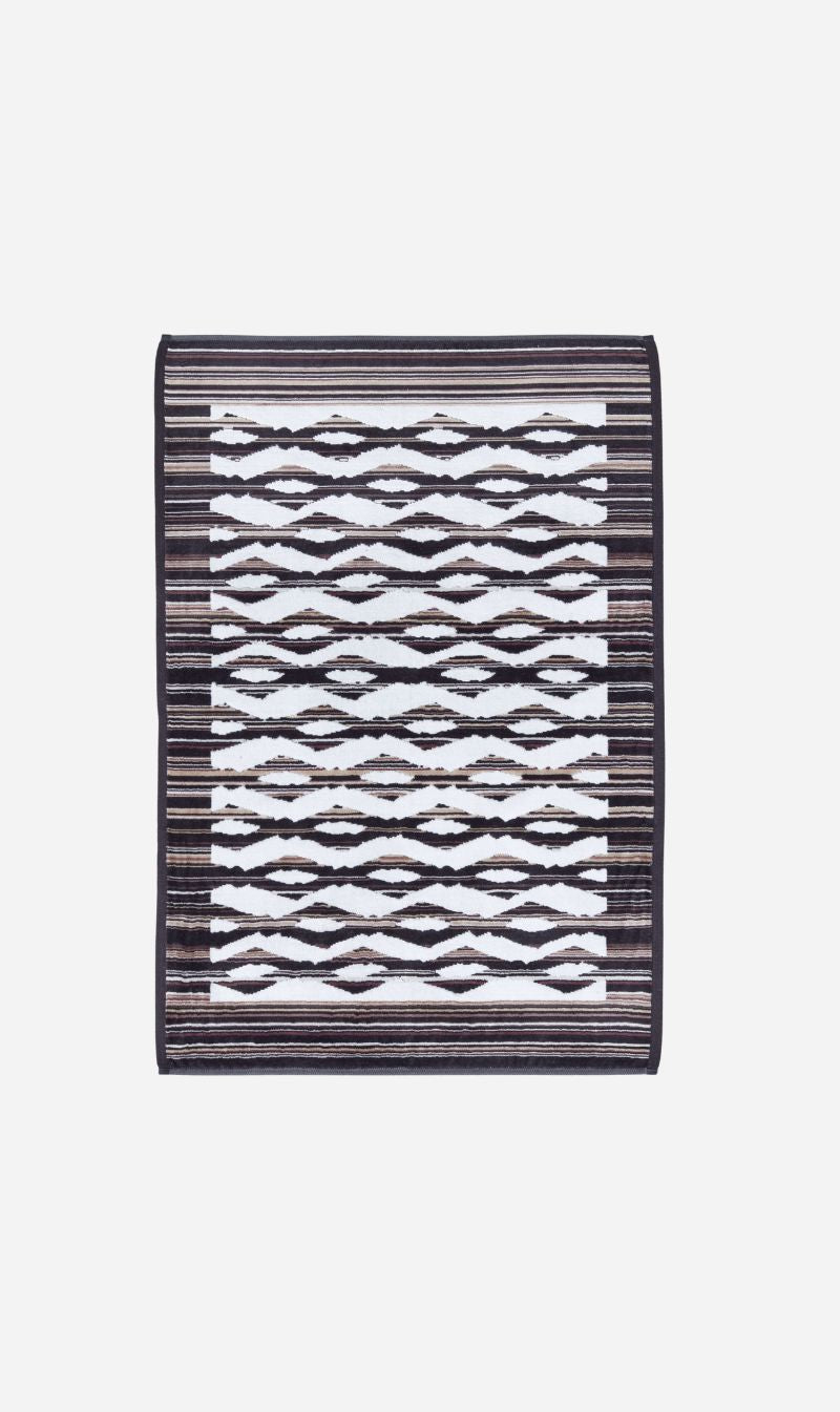 Mat Bank Check Innate | Bath Mat - Ripple Dark | Sisters & Co