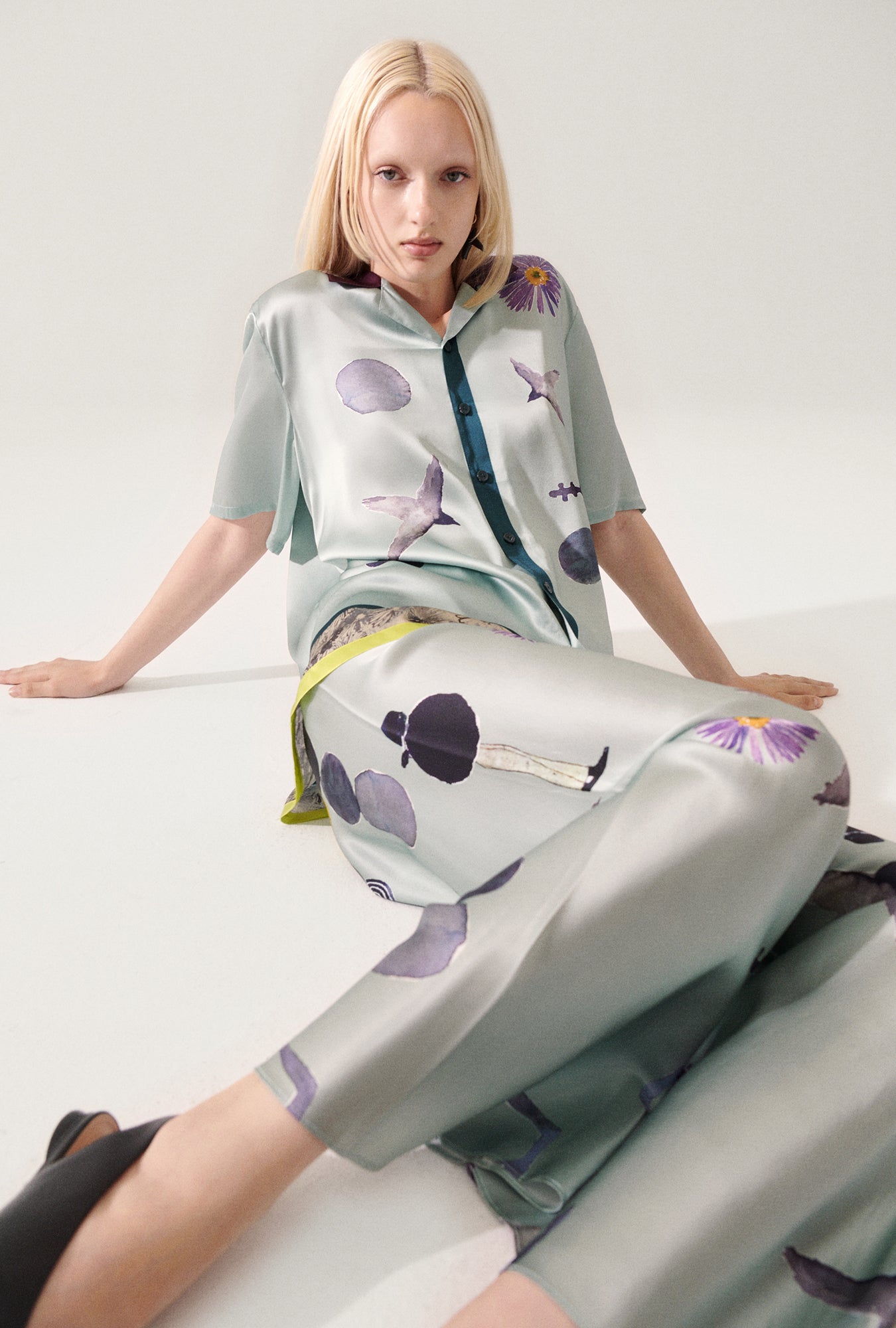 Silk Laundry | Bias Cut Pants - Protection