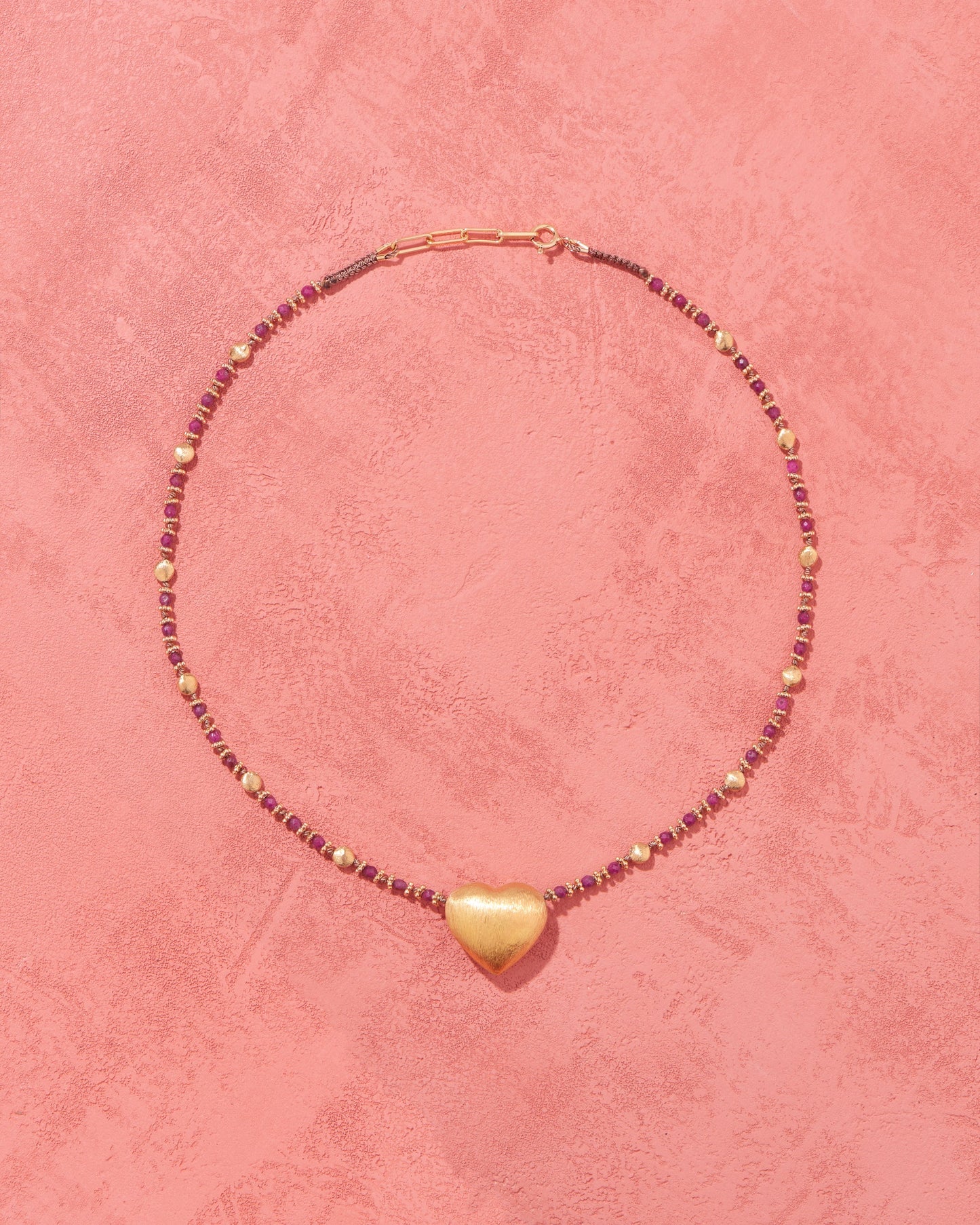 Tityaravy | Bigdil Necklace - Pink/Beige