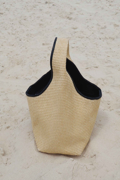 Rylan | Blake Hobo Tote - Raffia