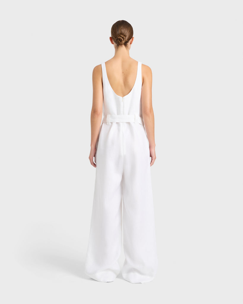 Bondi Born | Varenna Jumpsuit - White