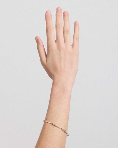 Meadowlark | Bone Bracelet - Sterling Silver