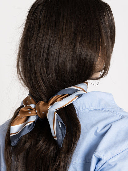 Dark Hampton | The Borey Petite Silk Scarf