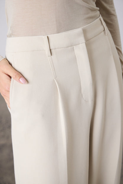 Laing | Britta Barrell Leg Trouser - Bone