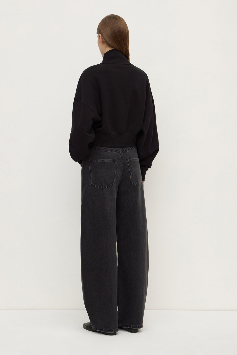 Assembly Label | Brushed Cotton Jacket - Black