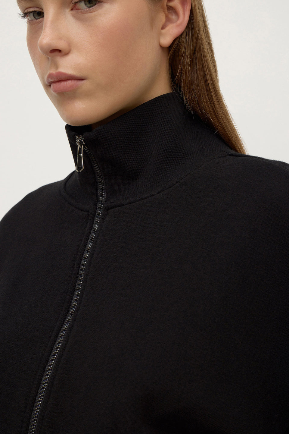 Assembly Label | Brushed Cotton Jacket - Black