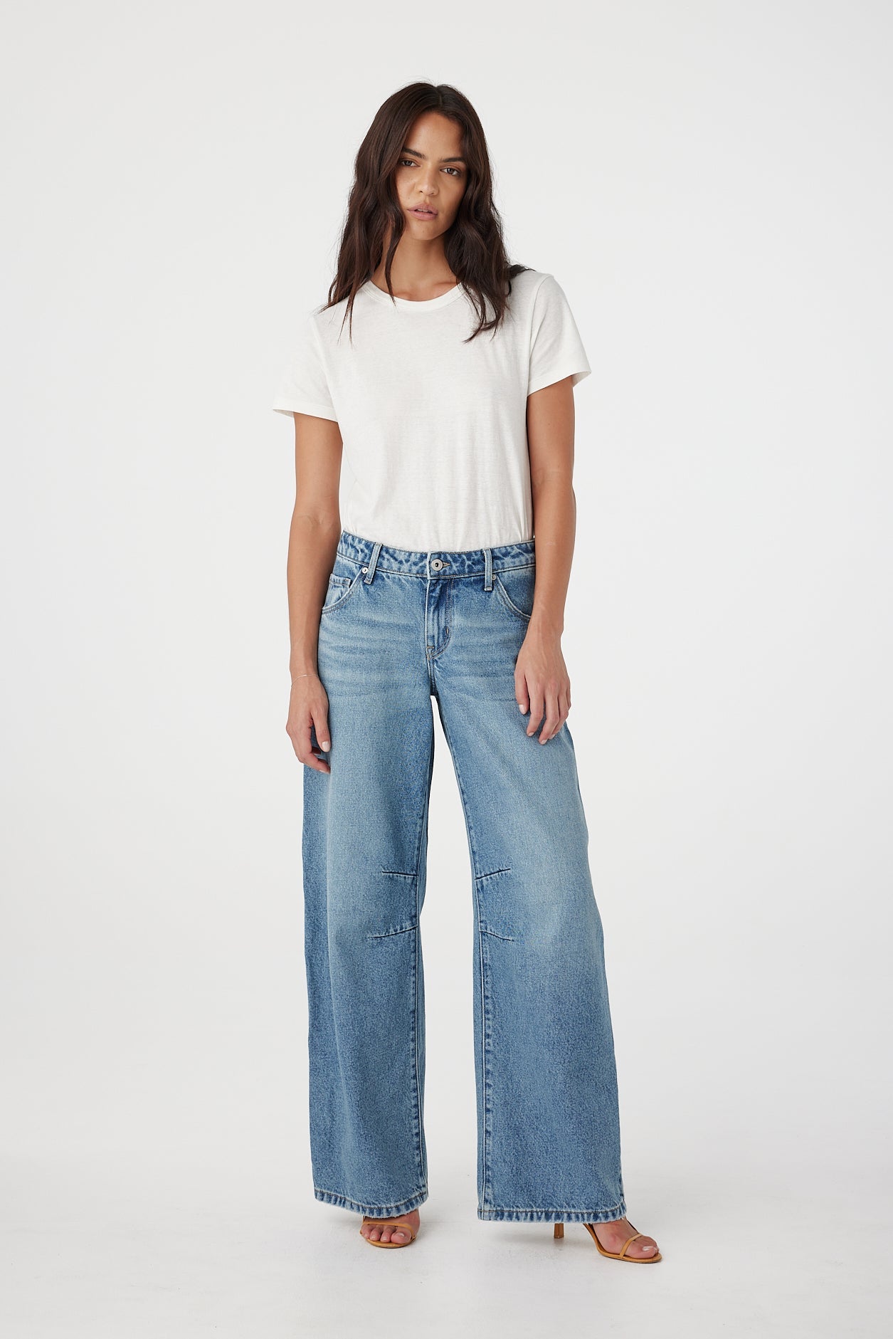 Outland Denim | Melrose Mid Baggy Jean - Endeavour
