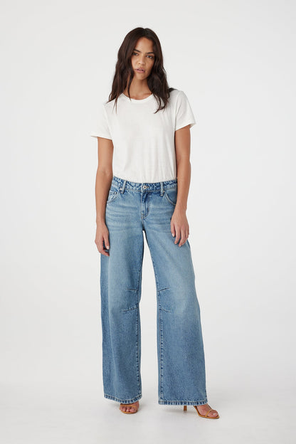 Outland Denim | Melrose Mid Baggy Jean - Endeavour