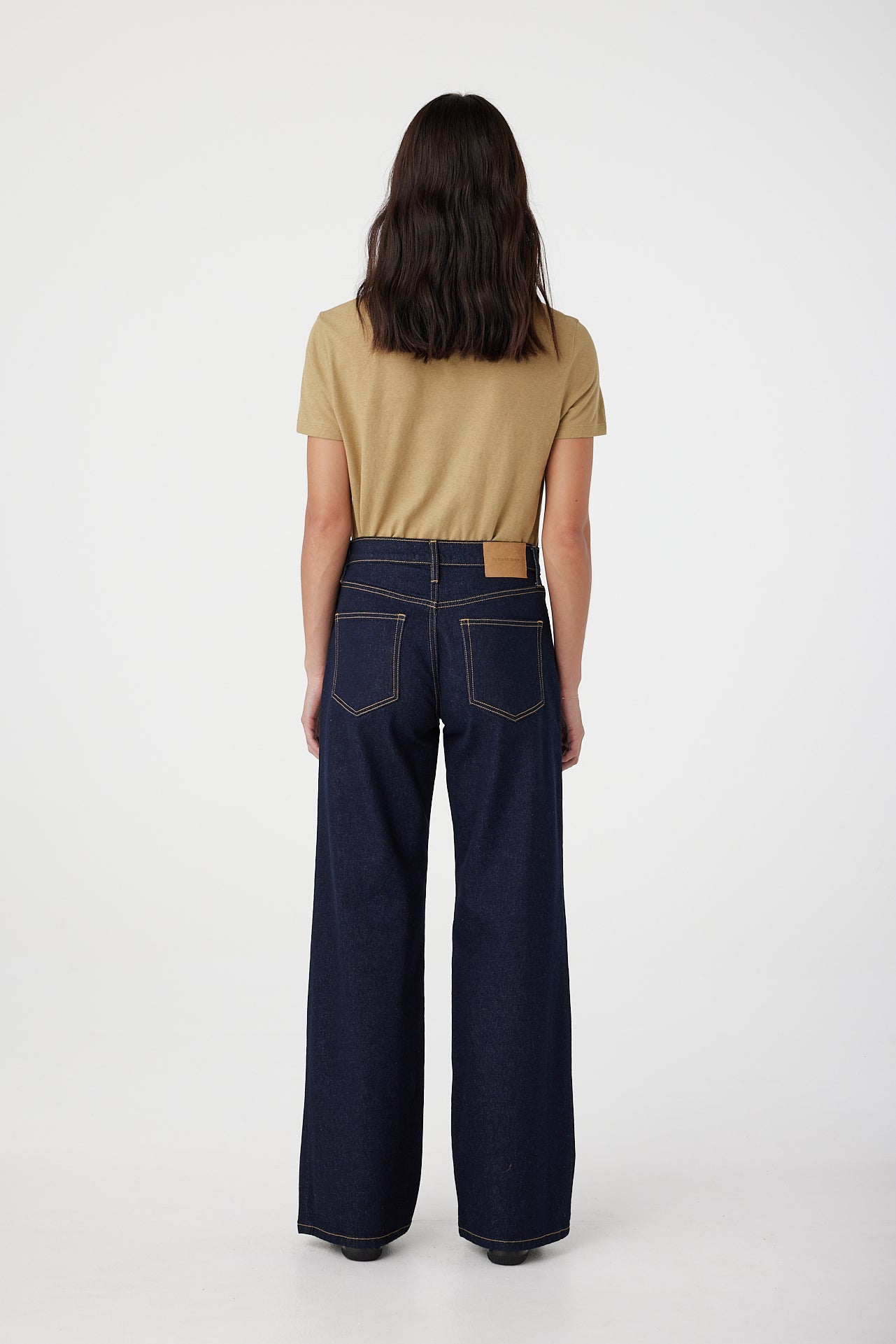 Outland Denim | Mia Mid Wide Jean - Nights