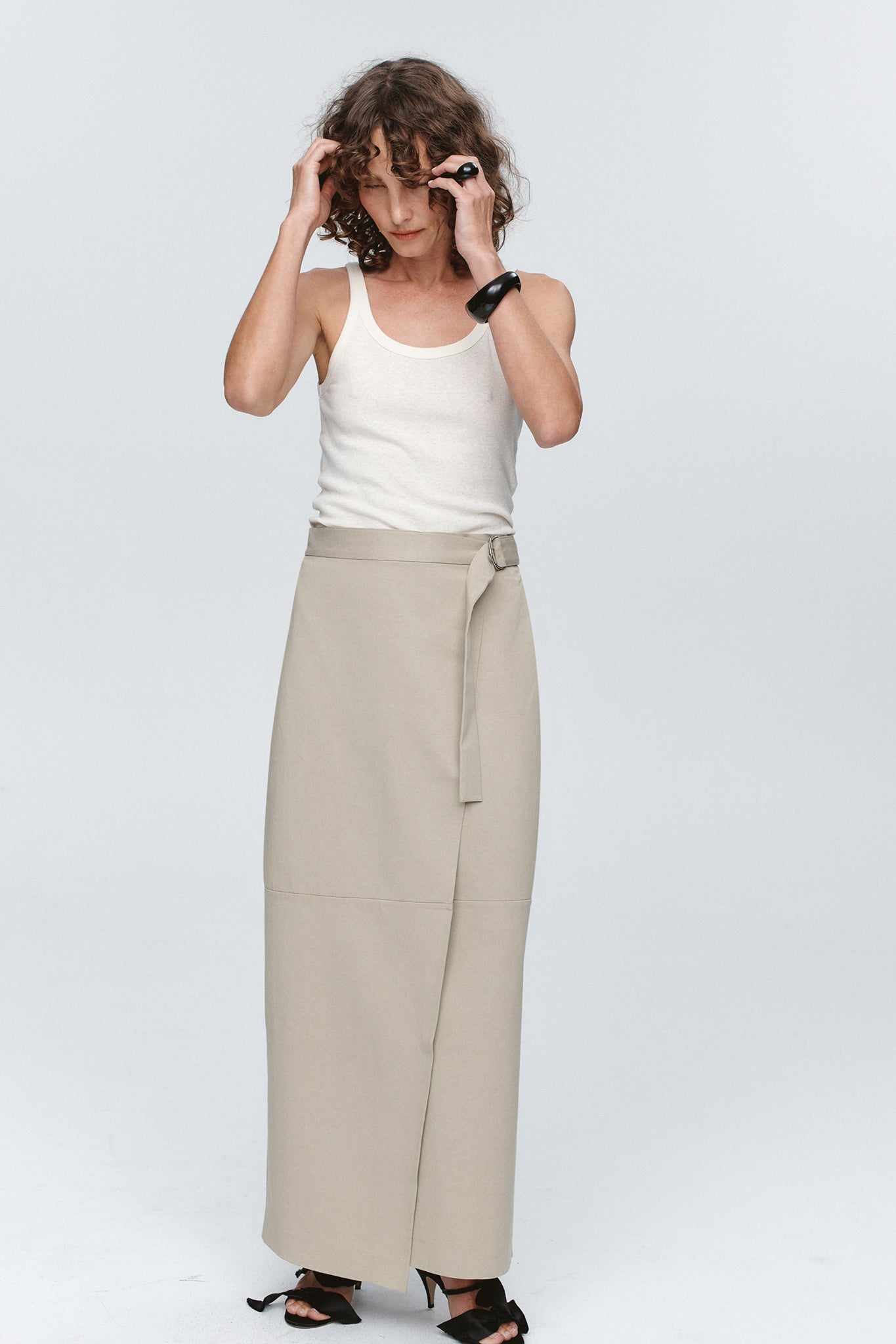 Marle | Cain Skirt - Moss