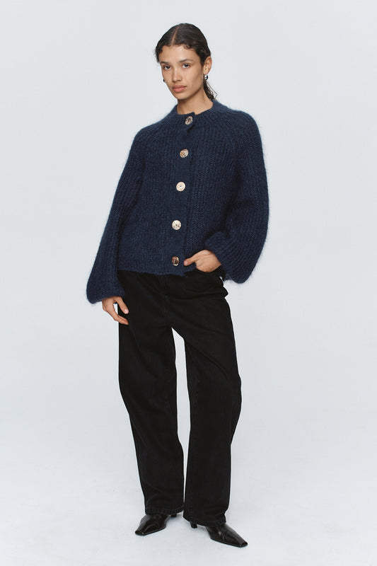 Marle | Cait Cardigan - Navy