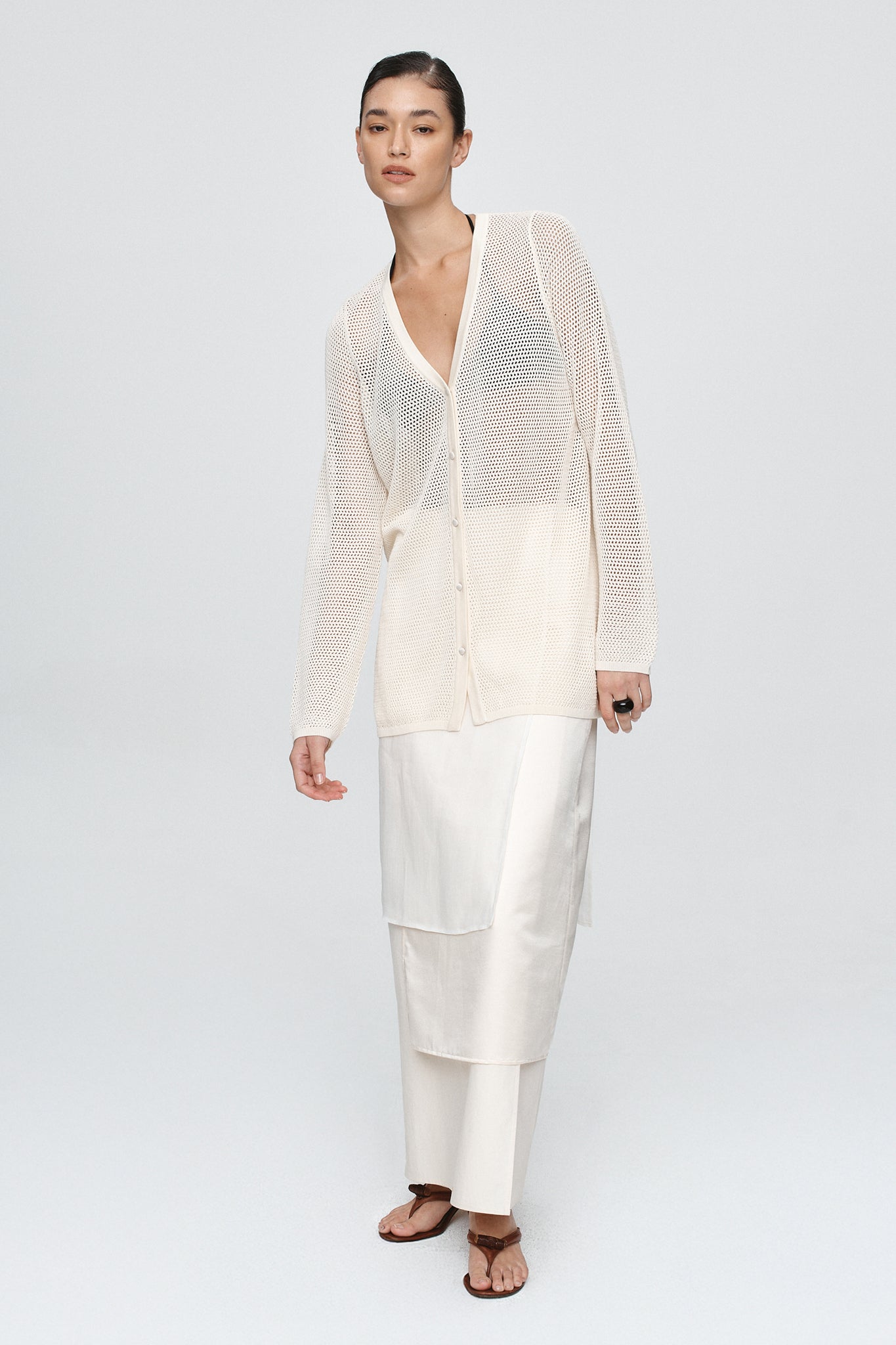 Marle | Calla Cardigan - Ivory