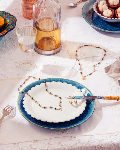 Tityaravy | Sriphala Talisman - Amethyst/Blue Topaz