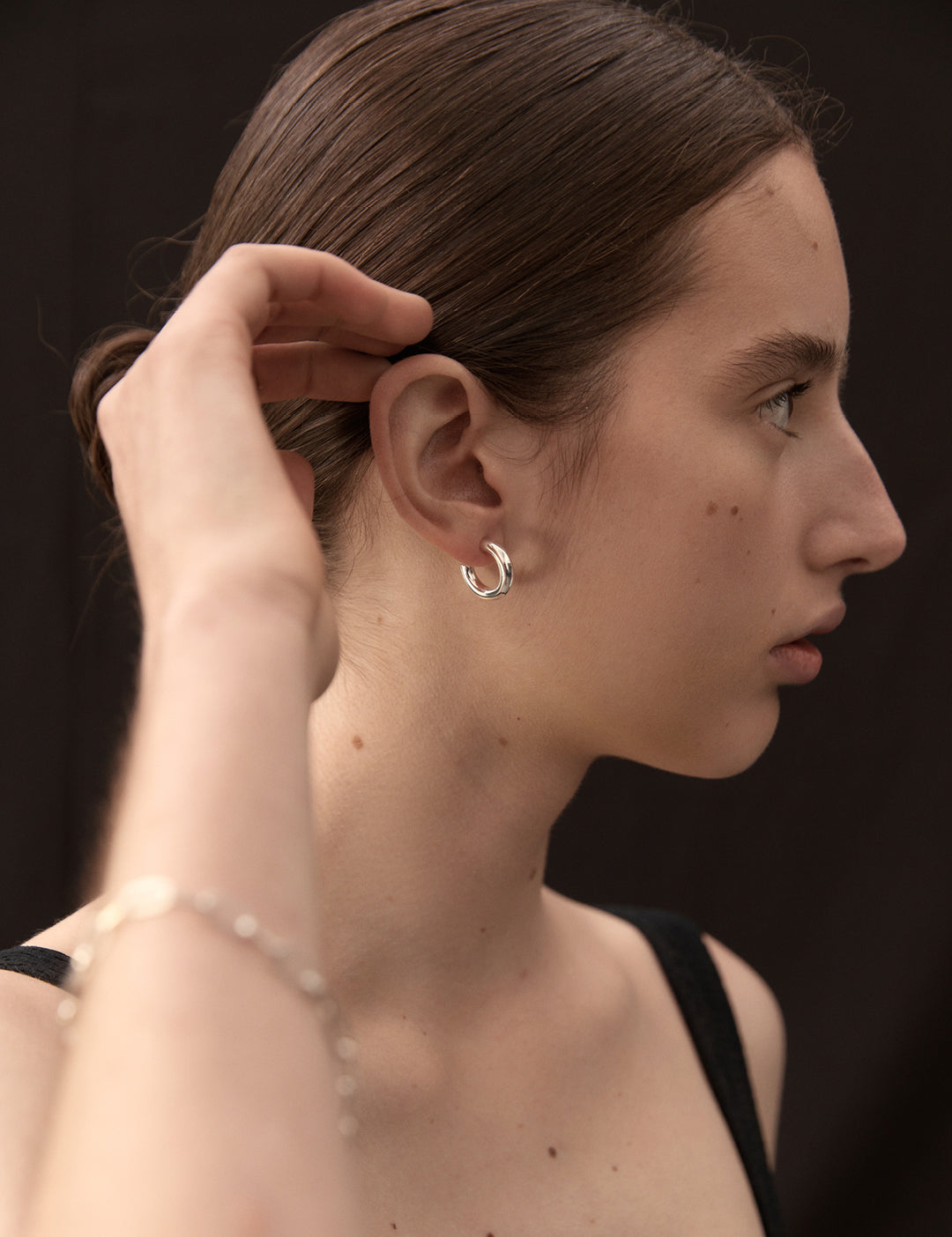 La Tribe | Classic Hoop Small - Silver