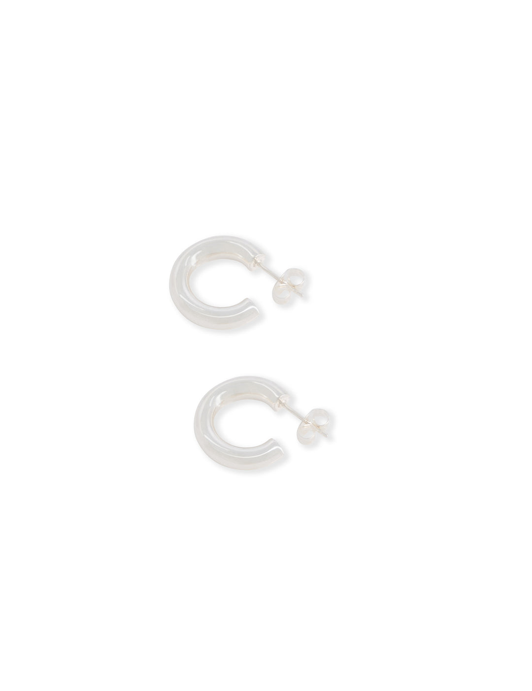 La Tribe | Classic Hoop Small - Silver